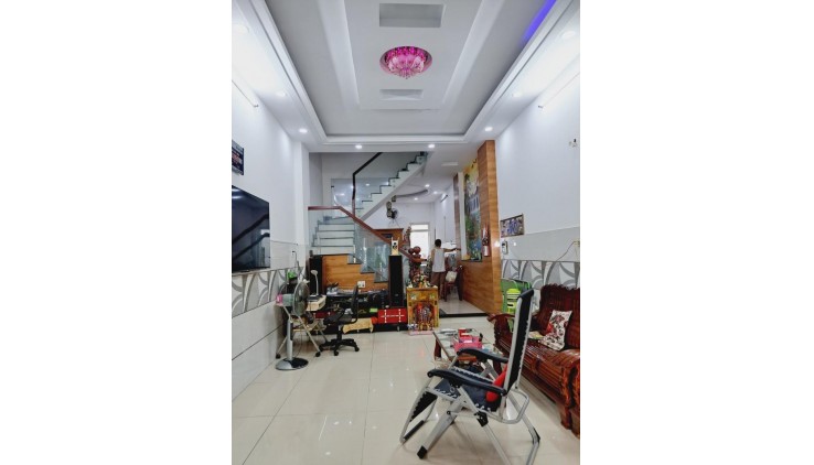 NHÀ ĐẸP HƯƠNG LỘ 2 HẺM 7M XE HƠI TẬN CỬA - 68M2 (4X17) 4 TẦNG Ở NGAY -  CHỈ 5.xx T